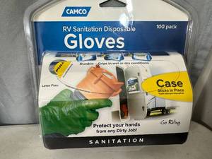 New 100 Pack of Disposable Gloves for Emptying RV  Camper Tanks