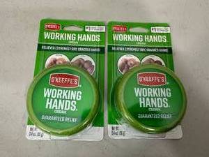 2 New OKeefes Working Hands Skin Cream