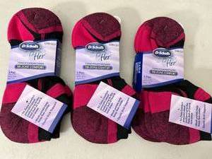 9 New Pair of Dr Scholls For Her Socks