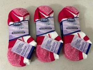 9 New Pair of Dr Scholls For Her Socks