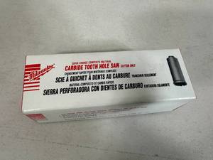 New Milwaukee Carbide Tooth Hole Saw 34