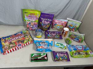 Large Lot of Candy, Tootsie Rolls, Blow Pops, Etc