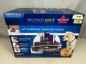 Brand New Bissell Spot Bot Pet Portable Carpet Cleaner