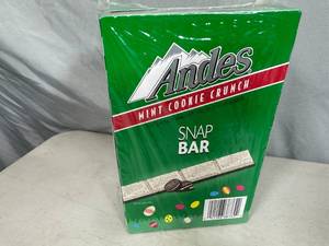 New Box of 24 Andes Mint Cookie Crunch Bars