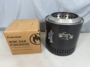 New Special Edition Solo Stove Mesa Mini Smokeless Firepit - Snoop Dogg Edition