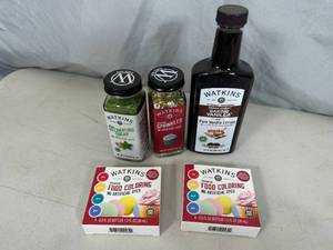 New Watkins Baking Vanilla, Food Coloring, Sprinkles