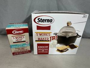 New Sterno Smores Maker Jr with Fuel Cans