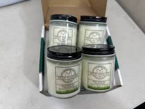 Set of 4 New Citronella Candles
