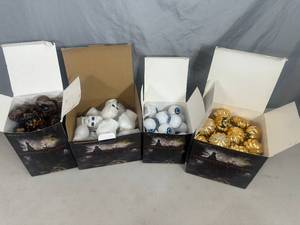 4 New Battery Halloween Themed LED Light Strings with Remote
