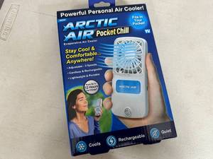 New Arctic Air Pocket Chill Personal Air Cooler