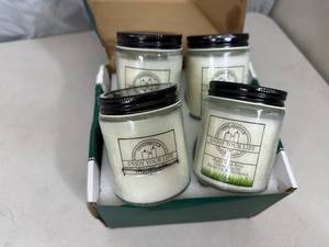 Set of 4 New Citronella Candles