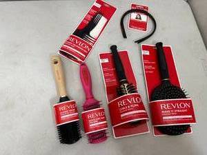New Revlon Hair Brushes, Combs, Etc