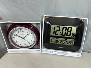 2 New Wall Clocks