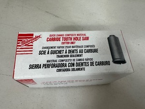 New Milwaukee Carbide Tooth Hole Saw 2