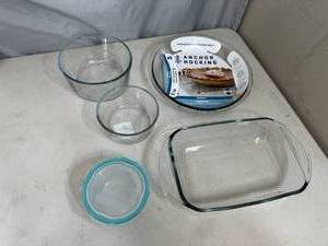 New Glass Cookware and Bowls
