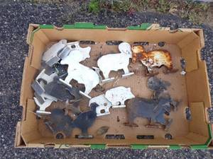 lot 62 image: Lot of Metal Targets