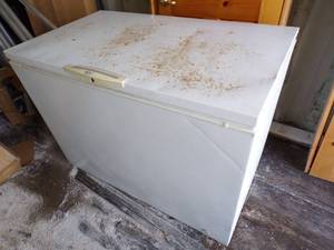 lot 89 image: Chest Freezer Consignor States works good