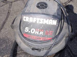 lot 91 image: Craftsman 16 Gallon Shop Vac