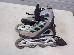 lot 110 image: Pair of Size 7 Rollerblades