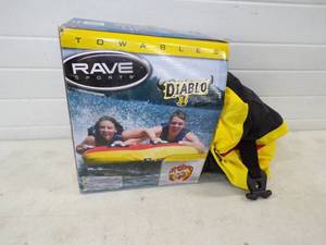 lot 173 image: Diablo II Inflatable Towable Water Toy