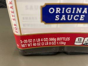 lot 8 image: GA 5 - A.1. Original Sauce, 2-Pack