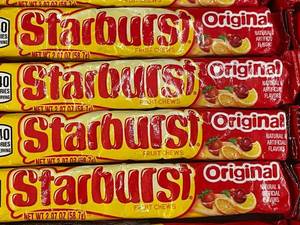 lot 46 image: CO 3 - Lot of 16 Starburst Original Fruit Chews 2.07 oz