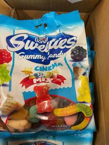 lot 50 image: AK 3 - Bonart Sweeties Gummy Candy Cinema Mix - 12 Packs