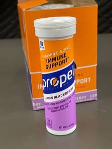 lot 254 image: AZ 2 - Propel Immune Support Lemon Blackberry Electrolyte Tablets