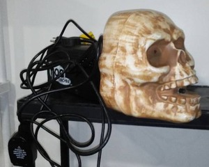 lot 828 image: Fog Machine And More.