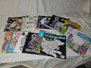 lot 412 image: Adult Coloring Books (17).