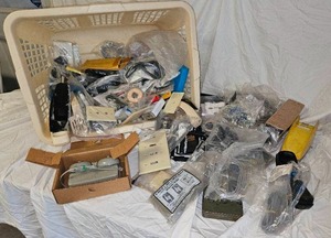 lot 487 image: Telephone Installation Parts.