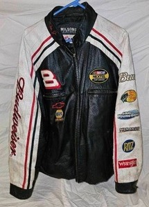 lot 847 image: Dale Earnhardt Jr. Wilsons Leather Jacket (L).