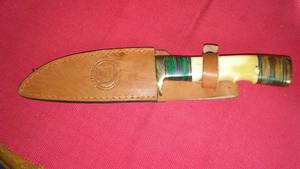 lot 481A image: Ajax Mountain Skinner Knife Chipaway Cutlery.