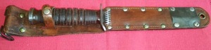 lot 489B image: Vintage WWII Fighting Field  Knife