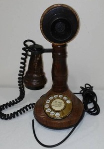 lot 298 image: Vintage Candlestick Phone.