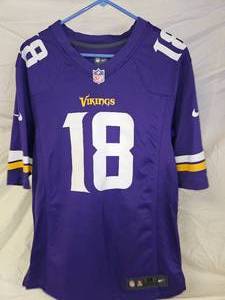 lot 862 image: Minnesota Vikings Jersey Jefferson #18.