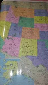 lot 544 image: Hammond Us Map.