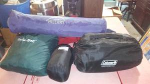 lot 550 image: Camping Lot, Tent, Colemen Beds And More.