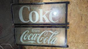 lot 561 image: Coca Cola Coke Doors(2)