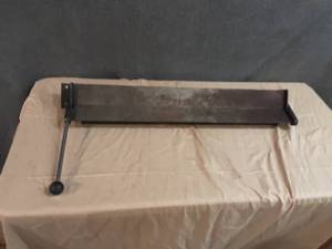 lot 58 image: Sheet metal brake