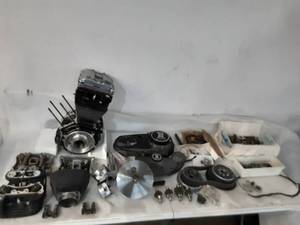 lot 78 image: S&S super stock block with parts (ready to be built)