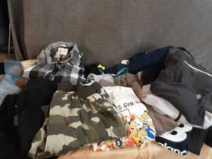 lot 83 image: Clothes mostly sizes Boys XL - Mens L