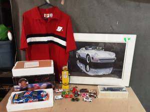 lot 99 image: Misc racing and car memorabilia