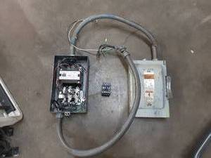 lot 106 image: 240 volts switch and breaker