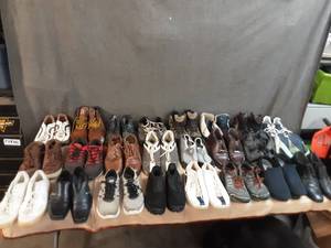 lot 36 image: 24 pairs of mens shoes size 9- 11