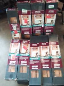 lot 3 image: Home Decorators Collection Cordless 2.5 Faux Wood Blinds