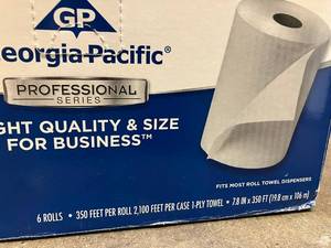 White Roll Paper Towels