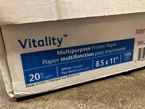 White Copy Paper