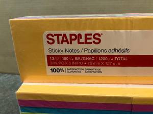 Large Bright Sticky Notes