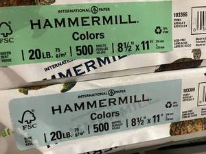 Pastel Copy Paper